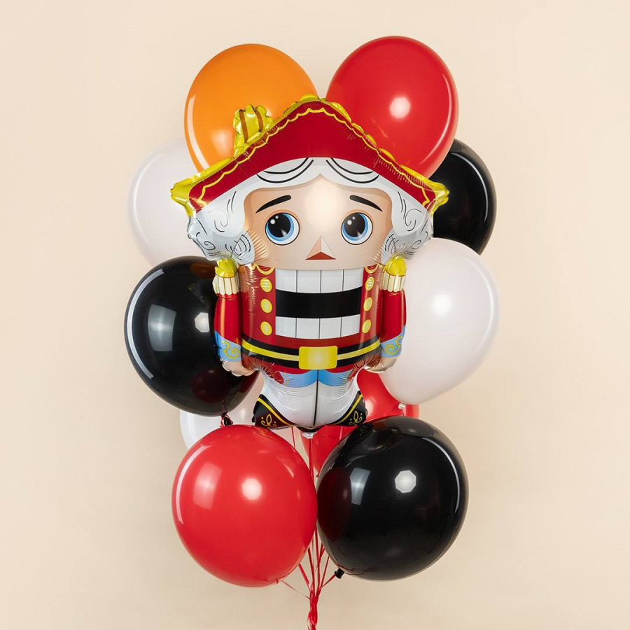 Букет из шаров «Милый Щелкунчик»