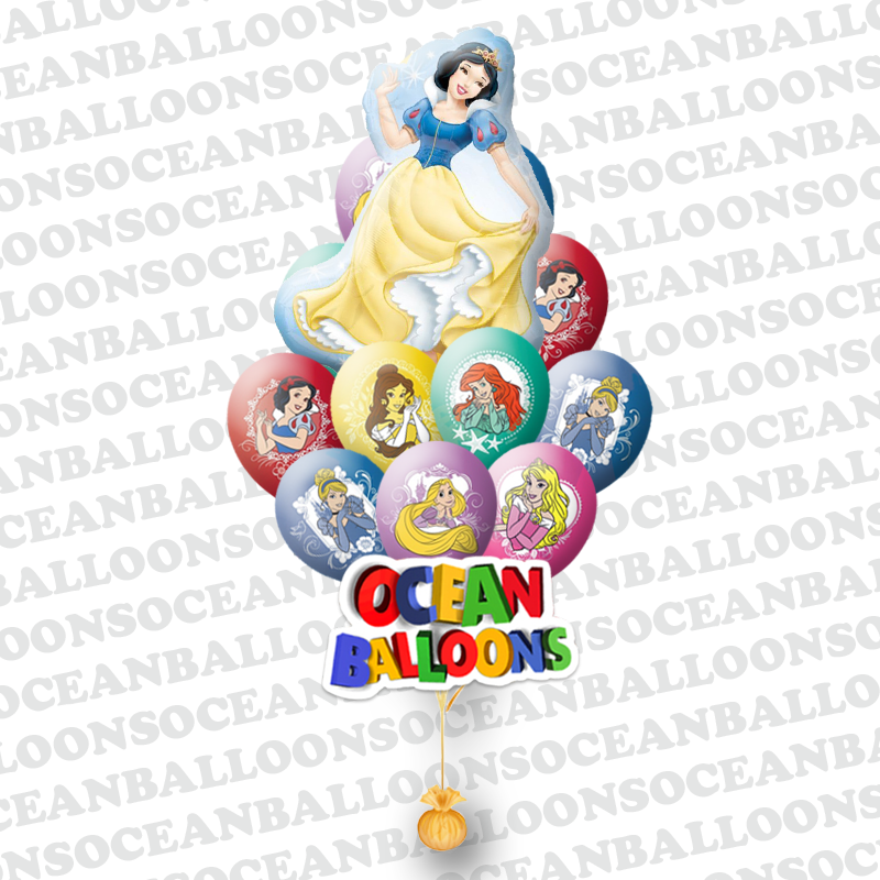 Букет «Танцующие Принцессы» из 15 шаров