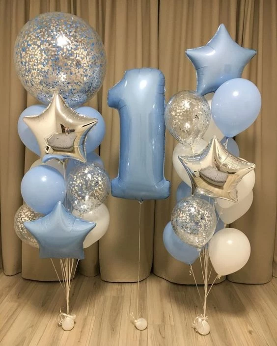 Красивые фонтаны из шаров