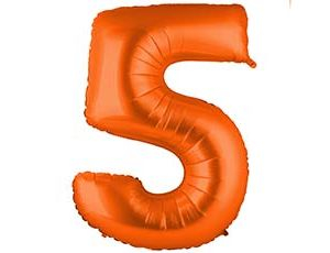 Шар Цифа 5 Пастель Orange