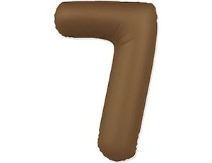 Шар Цифра 7 Slim Choco Brown