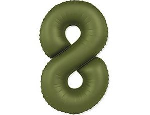 Шар Цифра 8 Slim Olive Green